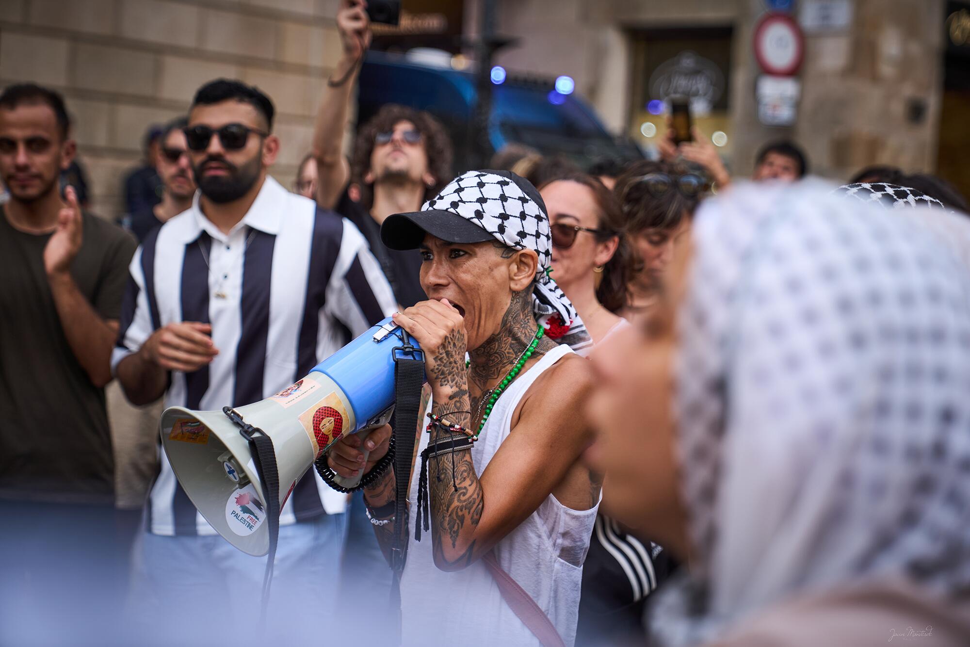 Concentración Barcelona Gaza - 6